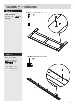 Preview for 7 page of TVILUM Canterbury 5Ft Bed 532/6662 Assembly Instructions Manual