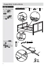 Preview for 10 page of TVILUM Canterbury 5Ft Bed 532/6662 Assembly Instructions Manual