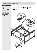 Preview for 13 page of TVILUM Canterbury 5Ft Bed 532/6662 Assembly Instructions Manual