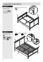 Preview for 14 page of TVILUM Canterbury 5Ft Bed 532/6662 Assembly Instructions Manual