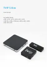 TVIP S-Box v.410 User Manual preview