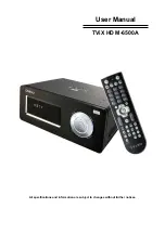 TViX HD M-6500A User Manual предпросмотр