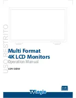 Предварительный просмотр 1 страницы TVLogic LUM-560W Operation Manual