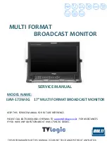 TVLogic LVM-173W-3G Service Manual preview