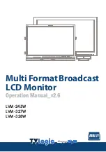 Предварительный просмотр 1 страницы TVLogic LVM-243W-3G Operation Manual