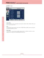 Предварительный просмотр 10 страницы TVLogic PRM-502LE User Manual