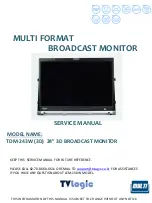 TVLogic TDM-243W (3D) Service Manual preview