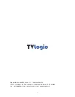 Предварительный просмотр 20 страницы TVLogic TVC-FA301N Installation Manual