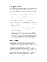 Preview for 5 page of Tvone 1T-CL-322-EU Instruction Manual