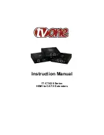 Tvone 1T-CT-620 Series Instruction Manual preview