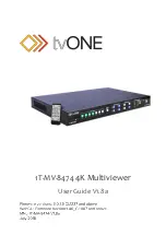 Preview for 1 page of Tvone 1T-MV-8474 User Manual