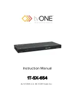 Tvone 1T-SX-654 Instruction Manual предпросмотр