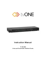 Tvone 1T-VS-668 Instruction Manual preview