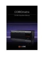 Tvone CORIOmatrix Operation Manual preview