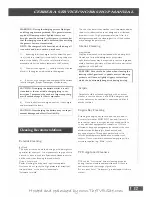 Preview for 12 page of TVR Cerbera Service/Workshop Manual