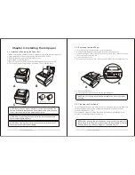 Preview for 6 page of TVS electronics MINI THERMAL RP-3180 User Manual