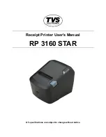 Предварительный просмотр 1 страницы TVS electronics RP 3160 STAR User Manual