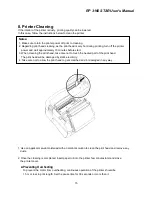 Предварительный просмотр 16 страницы TVS electronics RP 3160 STAR User Manual