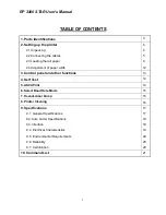 Preview for 3 page of TVS electronics RP 3200 STAR User Manual