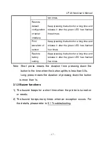 Preview for 22 page of TVS LP 46 NEO User Manual