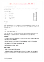 Preview for 5 page of TVS PLUS15-500GU Instructions Manual