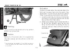 Preview for 16 page of TVS TVS XL 100 Manual