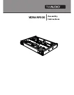 Preview for 1 page of TW Audio VERA RF600 Assembly Instructions Manual