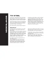 Preview for 4 page of TW Steel canteen automatic User Manual