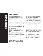 Preview for 12 page of TW Steel canteen automatic User Manual