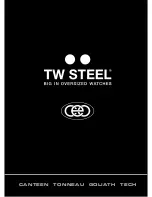 Preview for 1 page of TW Steel CE1005 User Manual