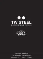 Preview for 1 page of TW Steel CEO Canteen Manual