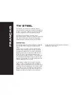 Preview for 8 page of TW Steel CEO GOLIATH 3-HANDS Manual