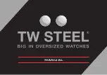 TW Steel Pilot TW401 Manual предпросмотр