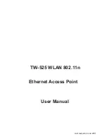 Предварительный просмотр 1 страницы TW Steel TW-525 User Manual