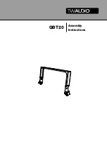 twaudio QBT20 Assembly Instructions Manual preview