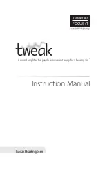 Preview for 1 page of tweak FOCUS+T Instruction Manual