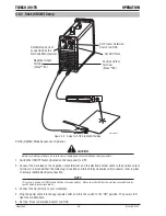 Предварительный просмотр 30 страницы Tweco ArcMaster 201 TS Service Manual