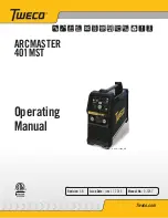 Tweco ARCMASTER 401MST Operating Manual предпросмотр