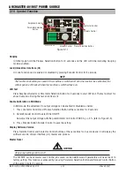 Предварительный просмотр 52 страницы Tweco ARCMASTER 401MST Operating Manual