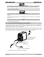 Предварительный просмотр 57 страницы Tweco FABRICATOR 252i Operating Manual