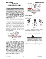 Предварительный просмотр 61 страницы Tweco FABRICATOR 252i Operating Manual