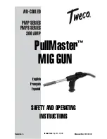 Tweco PullMaster PMP3333545 Safety And Operating Instructions Manual preview