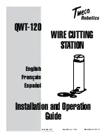 Предварительный просмотр 1 страницы Tweco qwt-120 Installation And Operation Manual