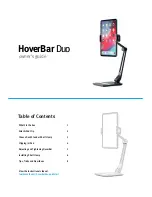 Preview for 1 page of Twelve South HoverBar Duo Owner'S Manual