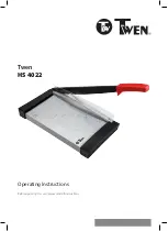 Twen HS 4022 Operating Instructions Manual preview