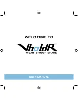 Twenty20 Corporation VholdR 1102 User Manual preview