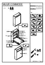 Preview for 1 page of TWF MUUR COMMODE HAC6101 Assembly Instructions Manual