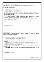 Preview for 2 page of TWF MUUR COMMODE HAC6101 Assembly Instructions Manual