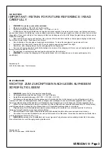 Preview for 3 page of TWF MUUR COMMODE HAC6101 Assembly Instructions Manual