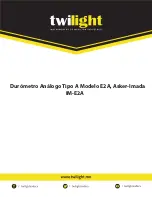 Twilight E2 Series Instruction Manual preview